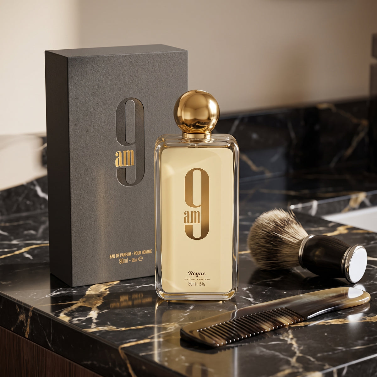 Veyes 9 AM & 9 PM Eau de Parfum – 100ml Each | Day & Night Fragrance Duo for Men