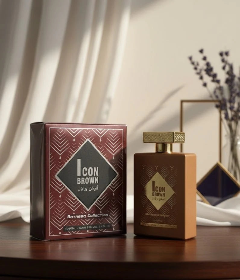 Batreeq Icon Brown Eau de Parfum – 100ml for Men