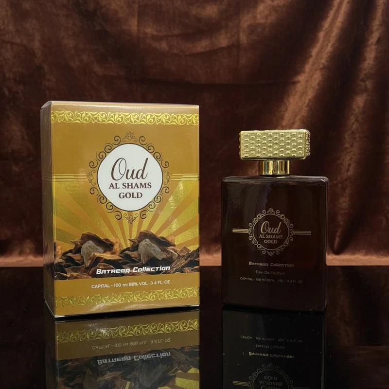 Batreeq Oud Al Shams Gold Eau de Parfum – 100ml (Unisex)