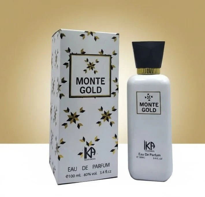 KA Perfumes Monte Gold Eau de Parfum – 100ml (Unisex)