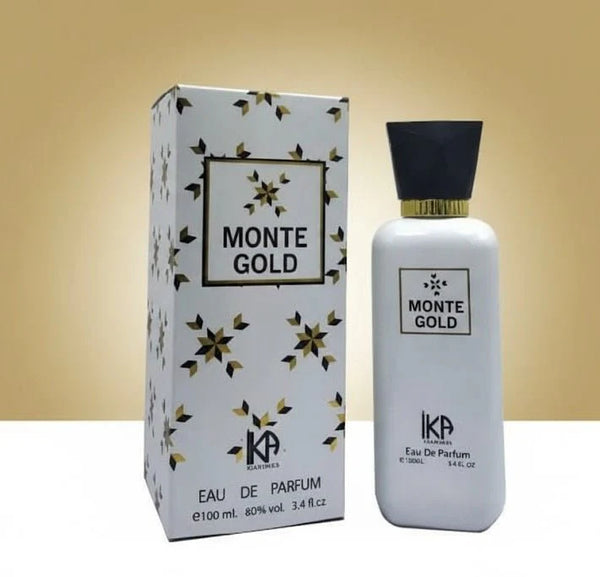 KA Perfumes Monte Gold Eau de Parfum – 100ml (Unisex)