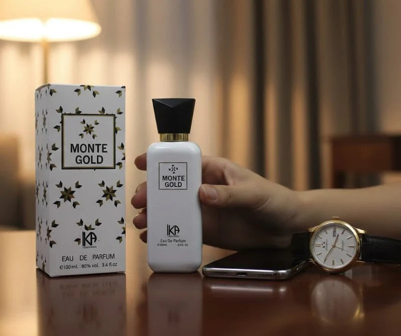 KA Perfumes Monte Gold Eau de Parfum – 100ml (Unisex)