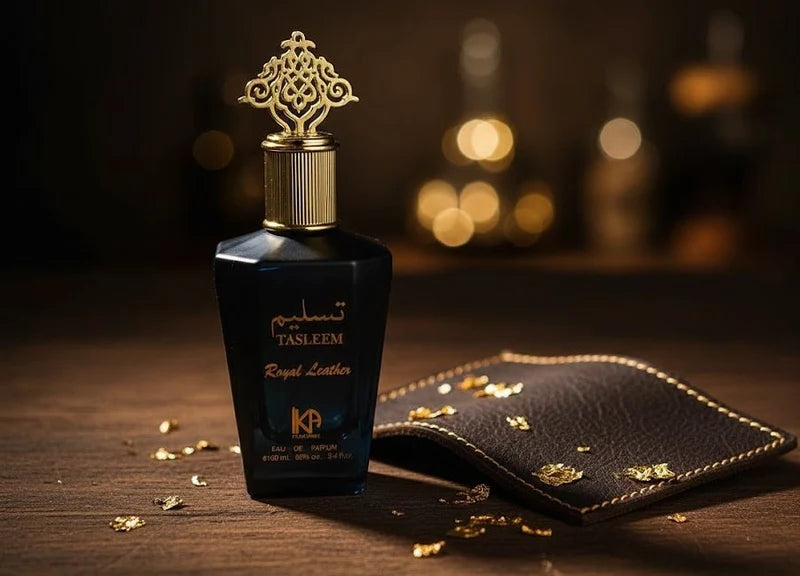 KA Perfumes Tasleem Royal Leather Eau de Parfum – 100ml for Men