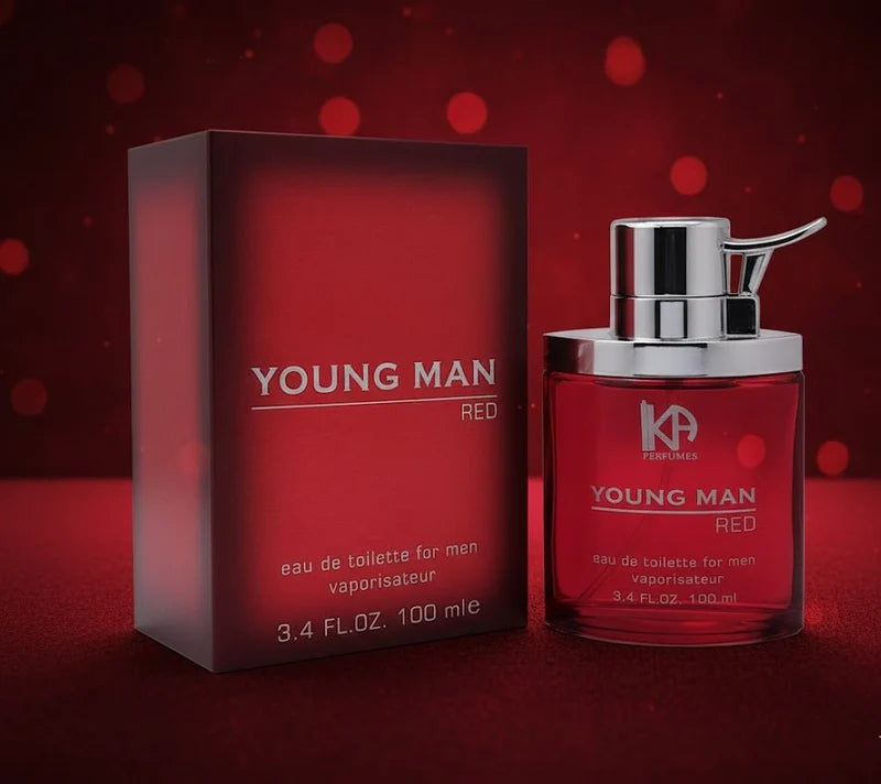 KA Perfumes Young Man Red Eau de Toilette – 100ml for Men