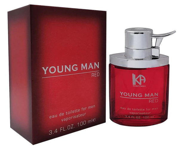 KA Perfumes Young Man Red Eau de Toilette – 100ml for Men
