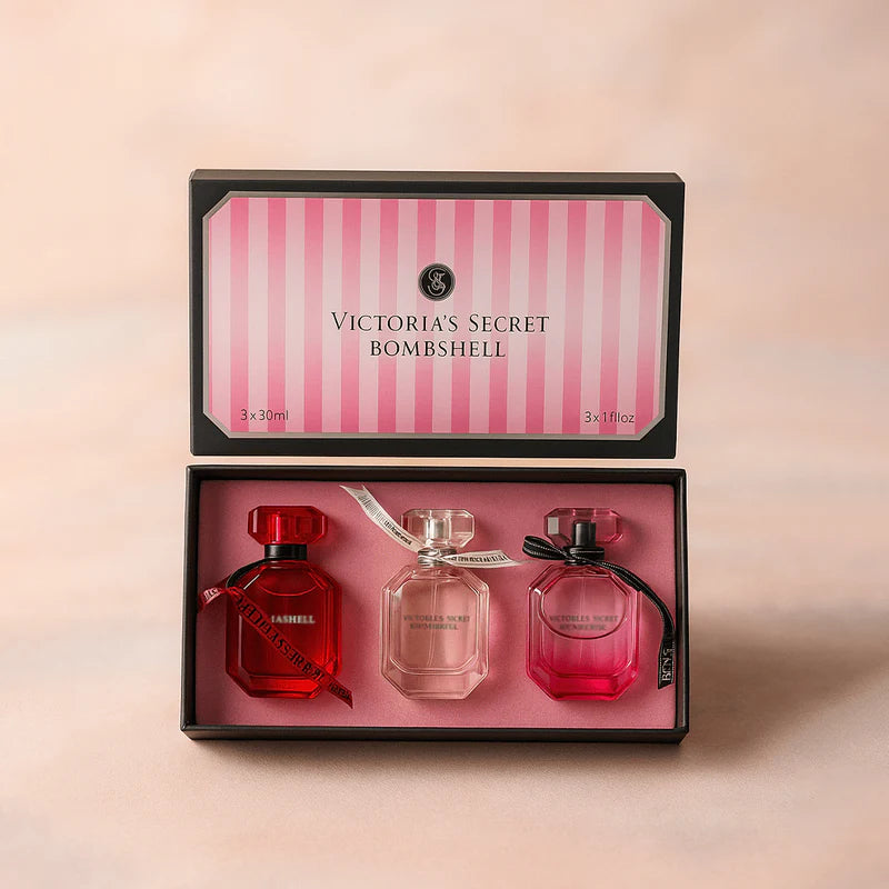 Bombshell Mini Perfume Trio - 3 Piece Gift Set (30ml each)